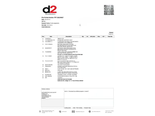 5-assige cnc portaalmachine voor natuursteen d2 technology - afbeelding 11 van  11