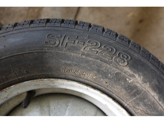 5 autobanden (2x175/70r14t, 1x155-12, 1x155/80r13, 1x155r12) - afbeelding 2 van  9