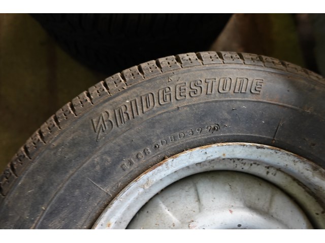 5 autobanden (2x175/70r14t, 1x155-12, 1x155/80r13, 1x155r12) - afbeelding 3 van  9