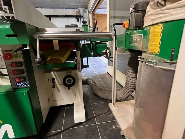 5-bewerkings houtgestookte combinatiemachine met spaanstofzuiger - afbeelding 6 van  10