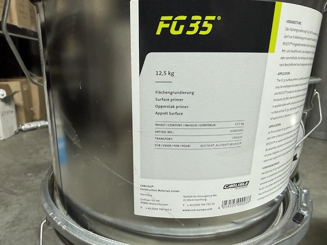 5 bidons oppervlakte primers fg35 - afbeelding 2 van  3