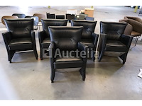 5 bijpassende clubstoelen - afbeelding 1 van  5