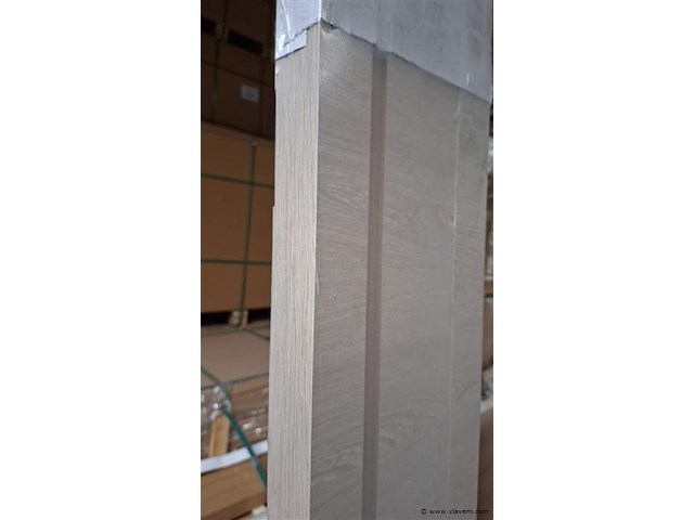 5 binnendeuren – melamine afwerking eik beige - afbeelding 4 van  14