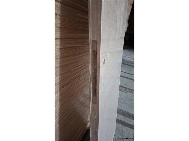 5 binnendeuren – melamine afwerking eik beige - afbeelding 13 van  14