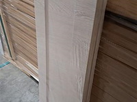 5 binnendeuren – melamine afwerking eik beige - afbeelding 5 van  14