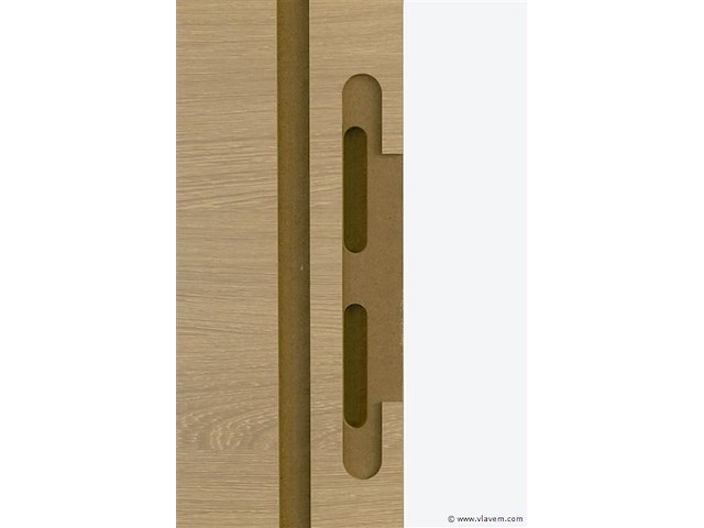 5 binnendeuren – melamine afwerking eik beige - afbeelding 7 van  14