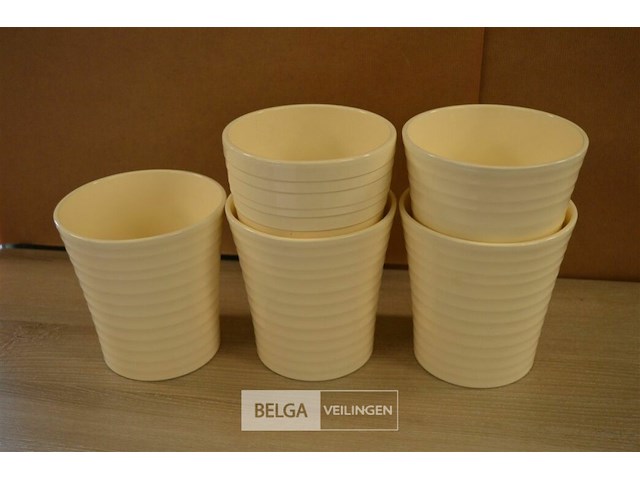 5 bloempotten - afbeelding 1 van  3