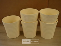 5 bloempotten - afbeelding 1 van  3