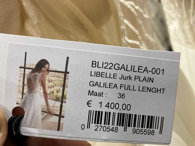 5 bruidsjurken libelle (totaalprijs) - afbeelding 16 van  16