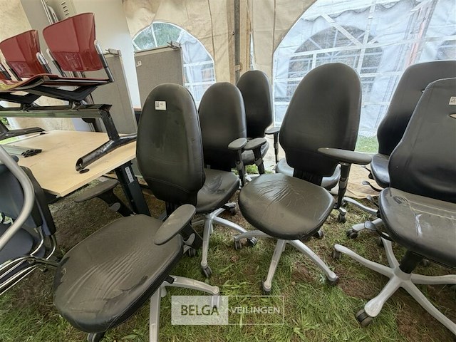 5 bureaustoelen - afbeelding 1 van  3