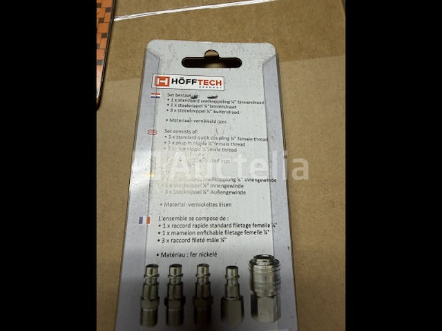 5 delige luchtkoppelingen set - afbeelding 1 van  3