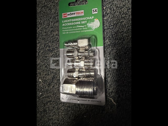 5 delige luchtkoppelingen set - afbeelding 2 van  3