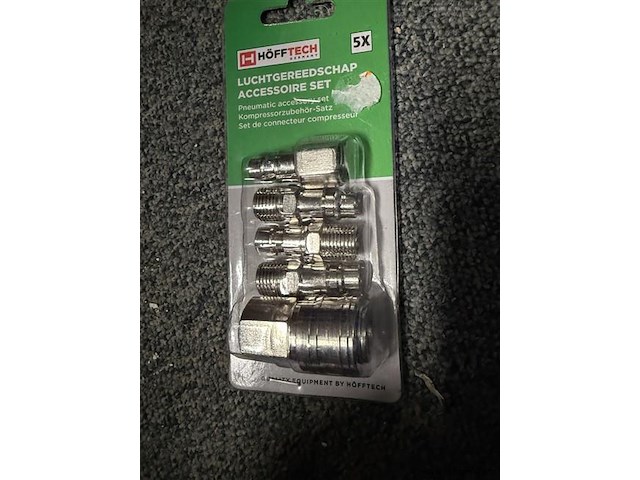 5 delige luchtkoppelingen set - afbeelding 2 van  3