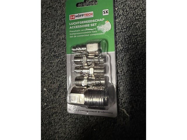 5 delige luchtkoppelingen set - afbeelding 2 van  3