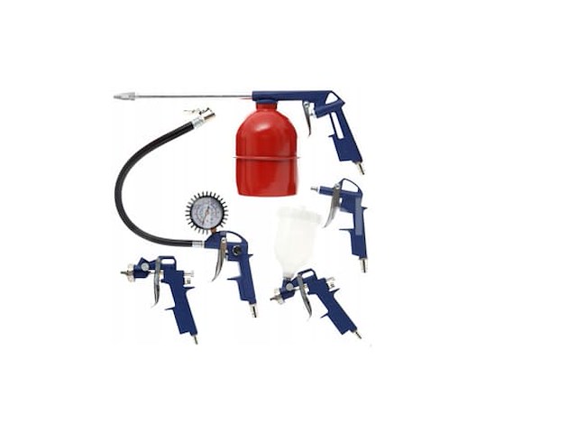 5-delige set voor falon-tech compressor - afbeelding 1 van  5