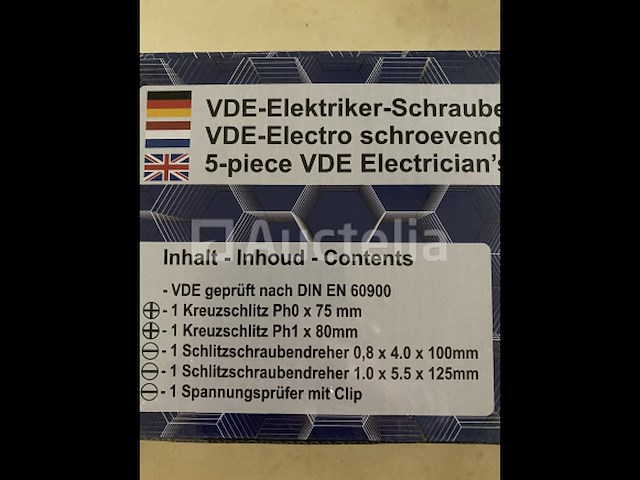 5 delige vde schoevendraaier set - afbeelding 4 van  4