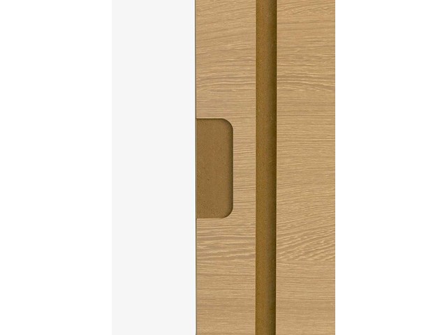 5 deuren - volledige set - afgewerkte folie eik beige - afbeelding 14 van  14