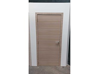 5 deuren - volledige set - afgewerkte folie eik bruin