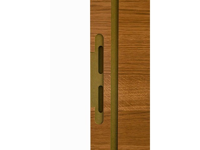 5 deuren - volledige set - afgewerkte folie eik bruin - afbeelding 3 van  9