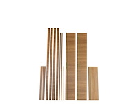 5 deuren - volledige set - afgewerkte folie eik bruin - afbeelding 5 van  9