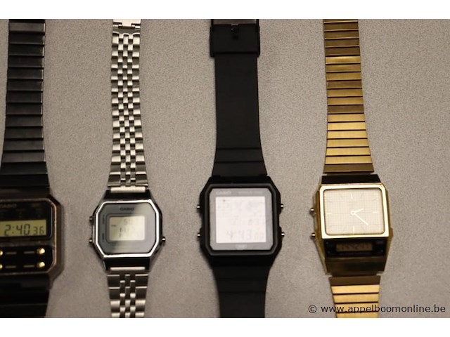 5 digitale horloges casio, werking niet gekend - afbeelding 3 van  3