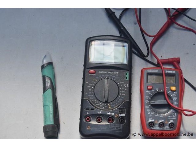 5 div elektron meetinstrumenten wo velleman, werking niet gekend - afbeelding 2 van  3
