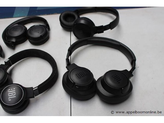 5 div headphones wo jbl, zonder kabels, werking niet gekend - afbeelding 4 van  4