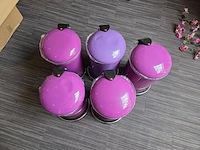5 div paarse vuilbakjes - afbeelding 2 van  5