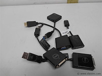 5 diverse adapterstekkers hp en dell - afbeelding 1 van  1