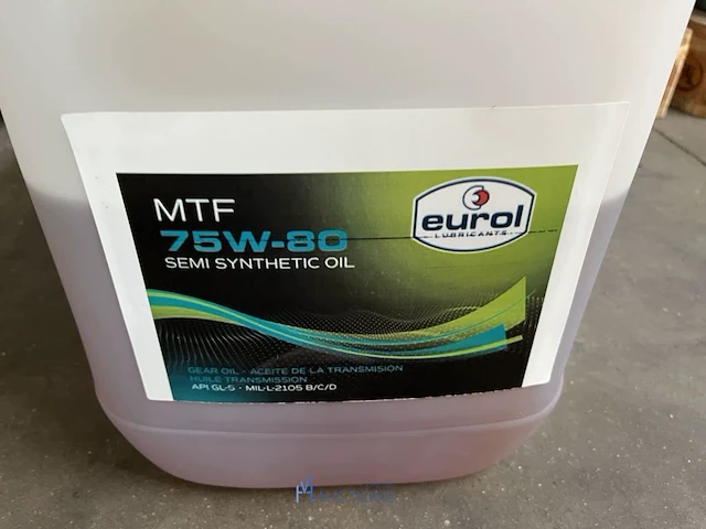5 diverse bidons olie eurol - afbeelding 2 van  4
