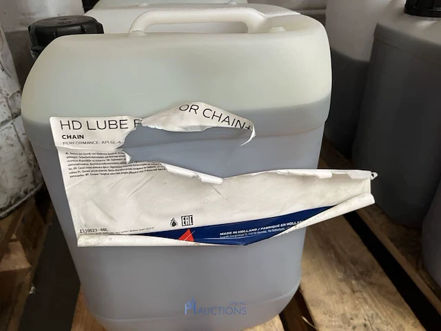 5 diverse bidons olie eurol - afbeelding 4 van  4