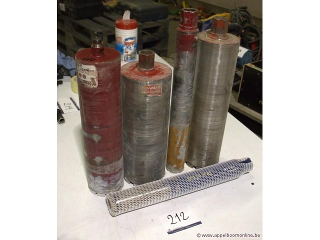 5 diverse diamandboren - afbeelding 1 van  3