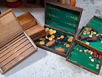 5 diverse houten bakjes - afbeelding 2 van  2