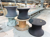 5 diverse houten bobijnen - afbeelding 1 van  5