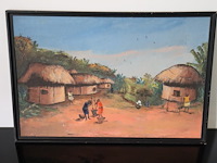 5 diverse houten decoratiestukken - afbeelding 4 van  4