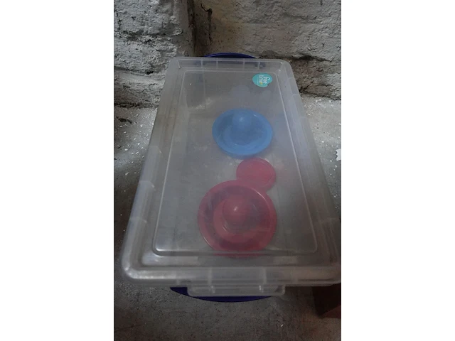 5 diverse houten spelen + reuze rollit - afbeelding 5 van  12