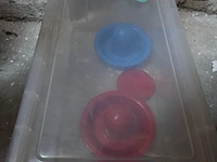 5 diverse houten spelen + reuze rollit - afbeelding 5 van  12
