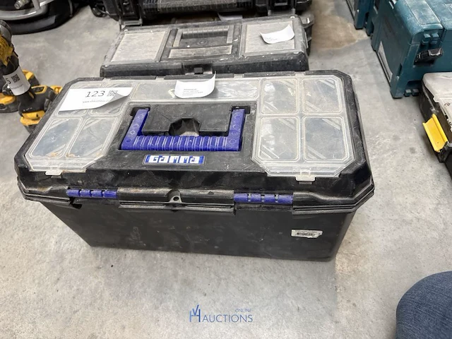 5 diverse pvc werkkoffers - afbeelding 2 van  7
