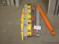 5 diverse waterpassen - afbeelding 1 van  2