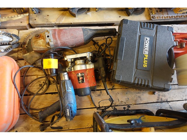 5 diverse werkmachines - afbeelding 1 van  7