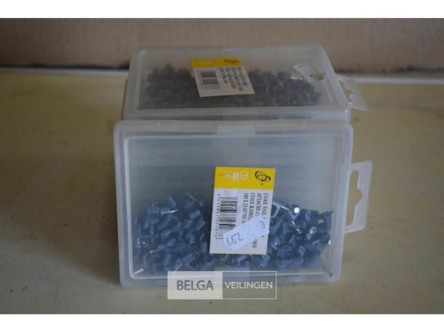 5 doosjes platte kabelklem 100x25187 nc0406 - afbeelding 1 van  2