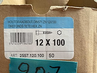 5 dozen houtdraadbouten - afbeelding 2 van  4