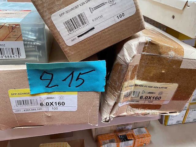 5 dozen houtschroeven - afbeelding 2 van  5
