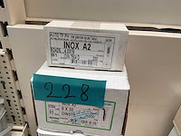 5 dozen inox houtschroeven en bouten - afbeelding 4 van  5