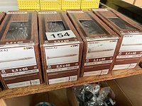 5 dozen inox terras schroeven 5,5x60 mm met bits - afbeelding 6 van  7