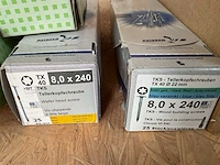 5 dozen lange houtschroeven - afbeelding 2 van  5