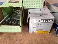 5 dozen lange houtschroeven - afbeelding 3 van  5