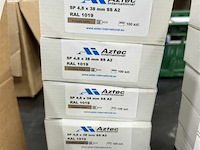 ± 5 dozen schroeven aztec rvs - afbeelding 1 van  3