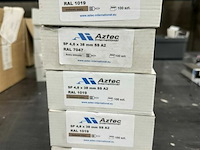± 5 dozen schroeven aztex rvs - afbeelding 1 van  2