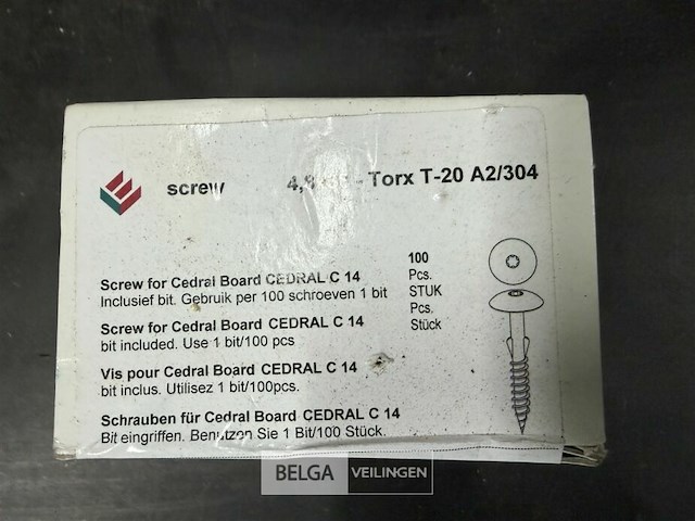 ± 5 dozen schroeven screw - afbeelding 2 van  2